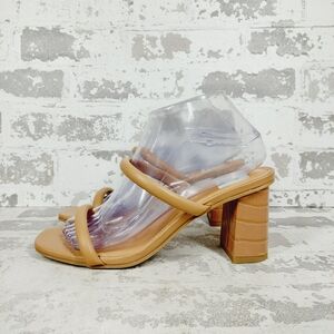 Dolce Vita Tan Strappy Block Heel Sandals